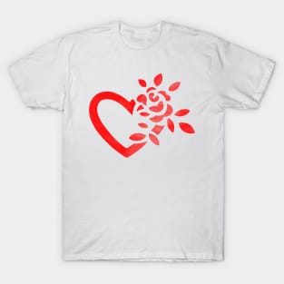 Heart Abstract T-Shirt